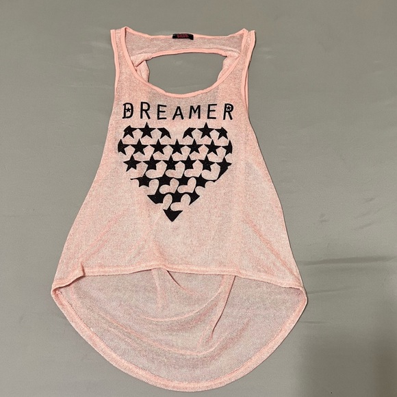 Blush women’s light pink slouchy back sleeves round neck size L - Picture 2 of 8